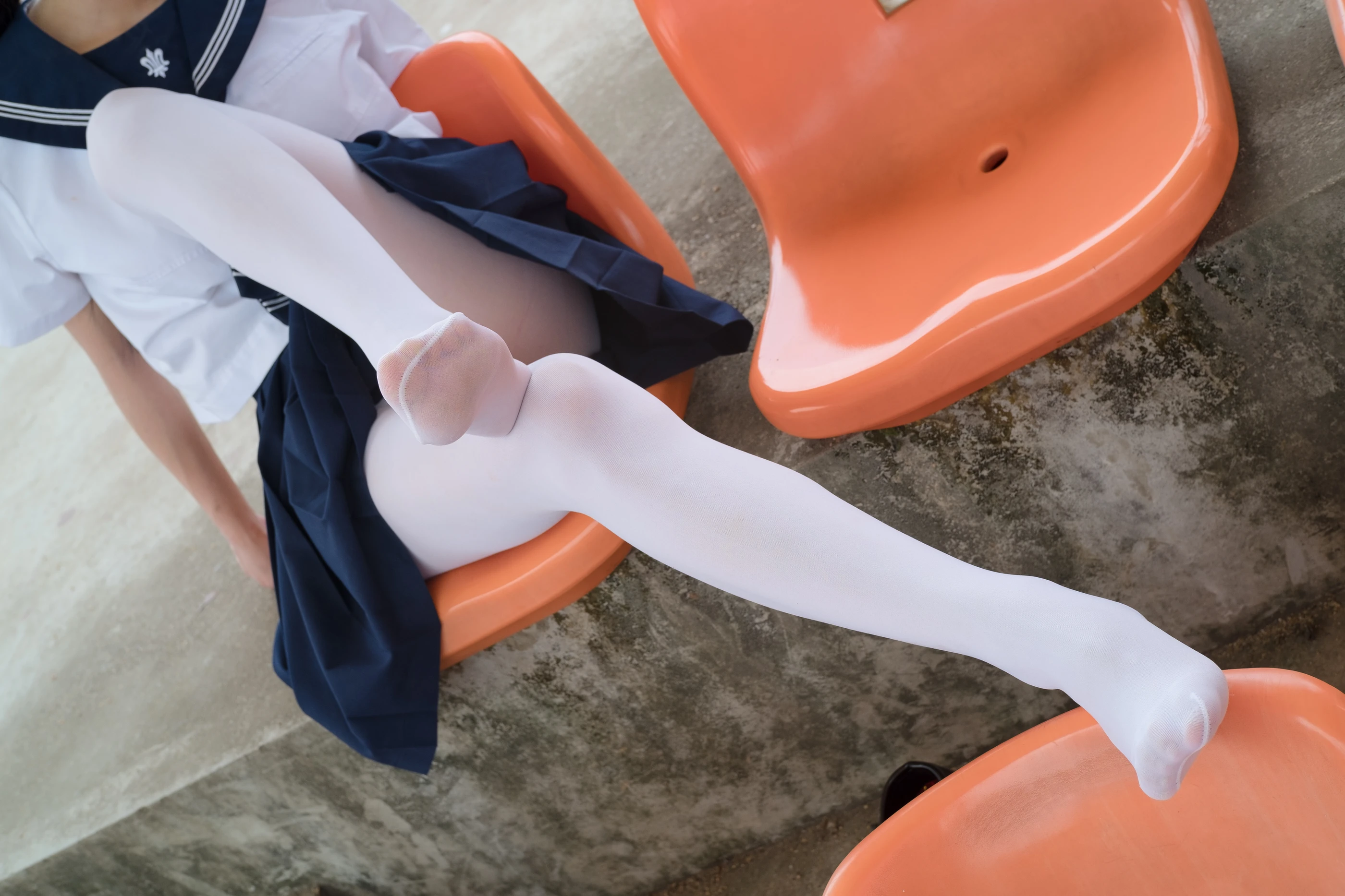森萝财团 [BETA-004] 高中女生JK白丝外拍 [113P]插图2